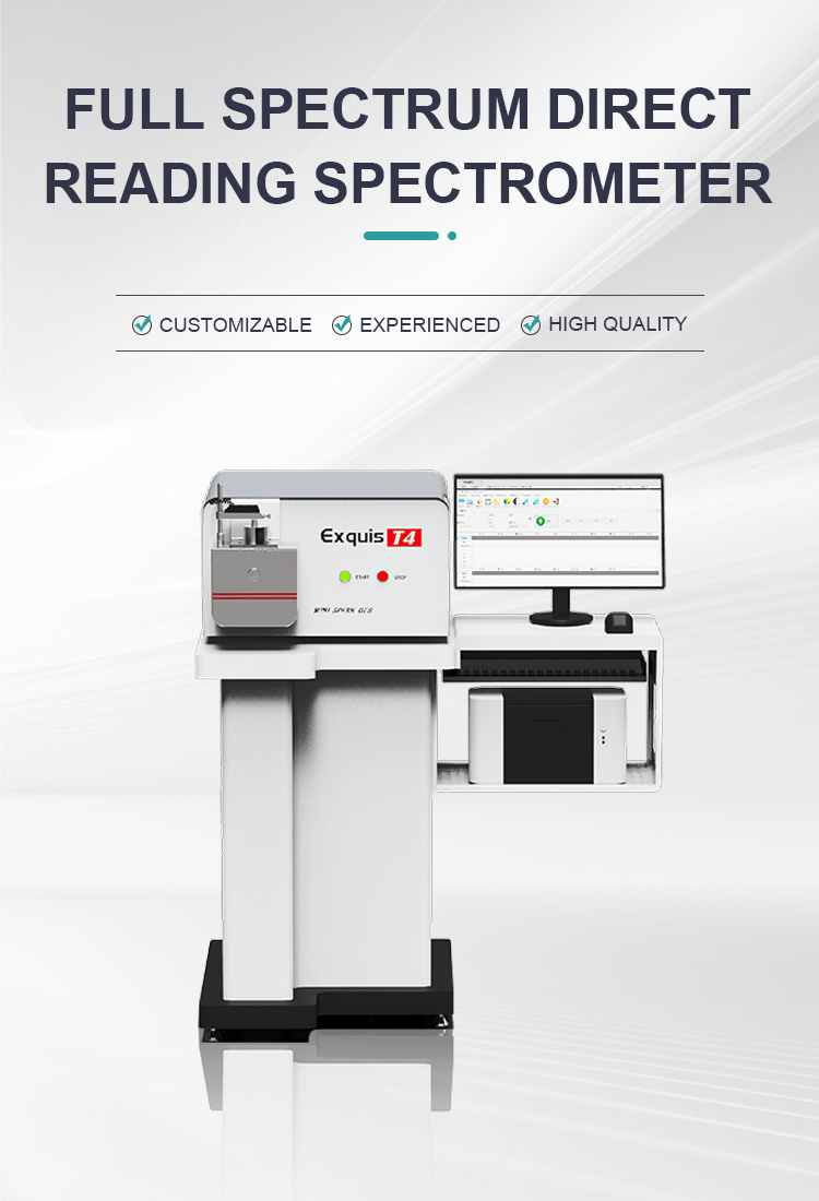 Metal Alloy Element Analysis Spectrometer Wavelength Range 160-580nm 1170*670*600mm