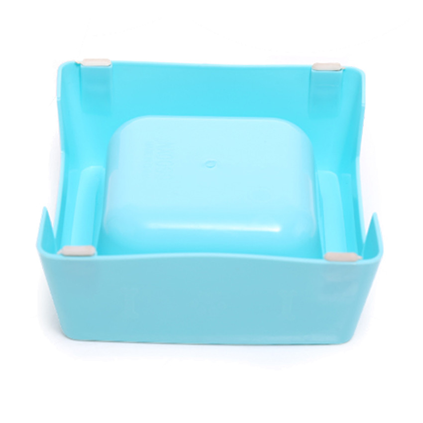 Weight 170 G Stainless Steel Pet Bowls Portable Blue / Green / Pink Color