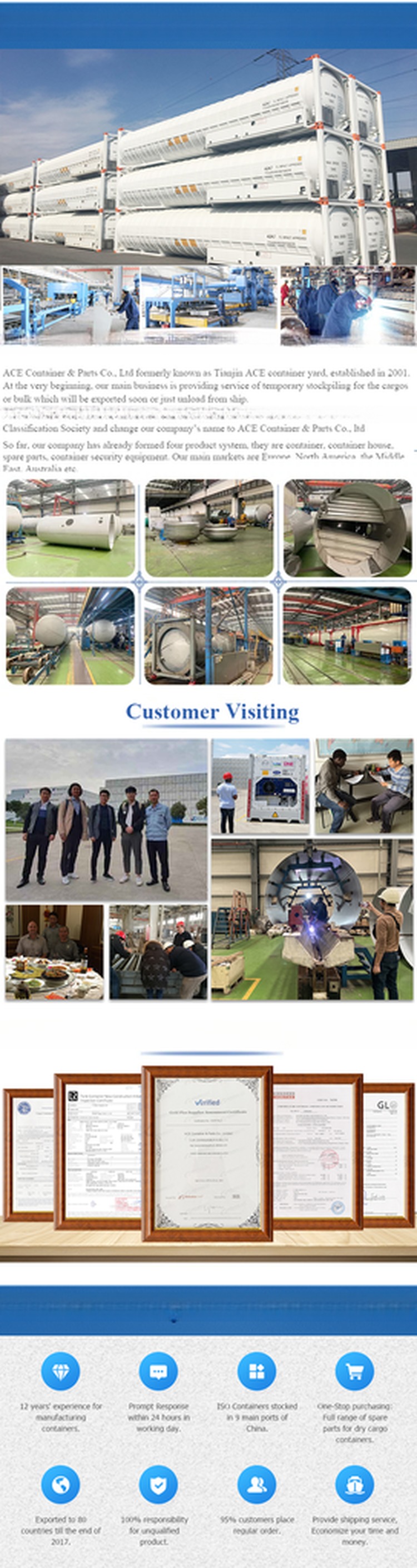 45 m3 ISO UN T75 Cryogenic 40ft Tank Container for LNG Liquid Oxygen Carbon Dioxide LIN LOX LAR BV CSC Certified 18Bar