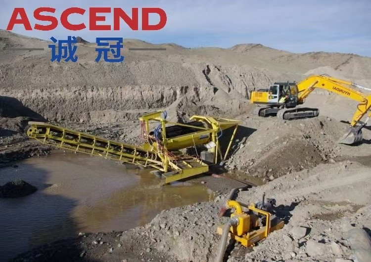 Gold Washing Plant Mining Machinery For Alluvial Placer Ore With 100 200 Tons Per Hour Capacity
