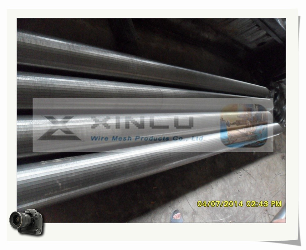 Dewatering Threaded Metal Pipe Johnson Groundwater SS304 Water Filter Tube