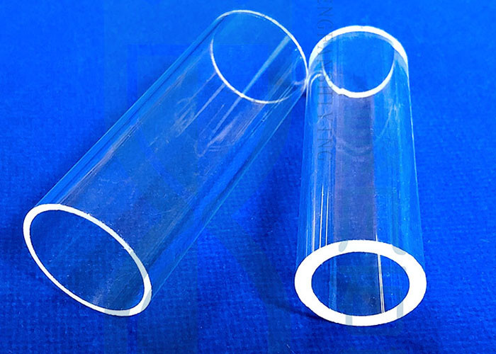 High Purity Quartz Glass Tube Water Treatment Sleeve Tube Fused Quartz Test Tube Quartz Glass Tube Ustomized