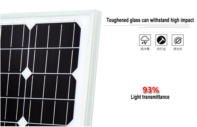 Home Light Smart Solar Panel System 110V - 220V BIPV Mounting