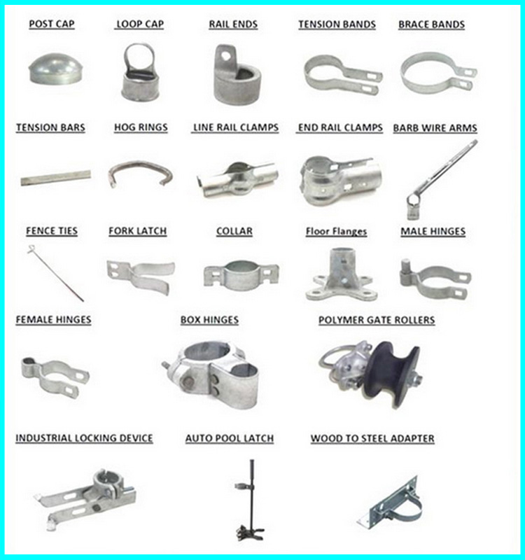 1 Inch Galvanize Chain Link Fence Hook Mesh Farm