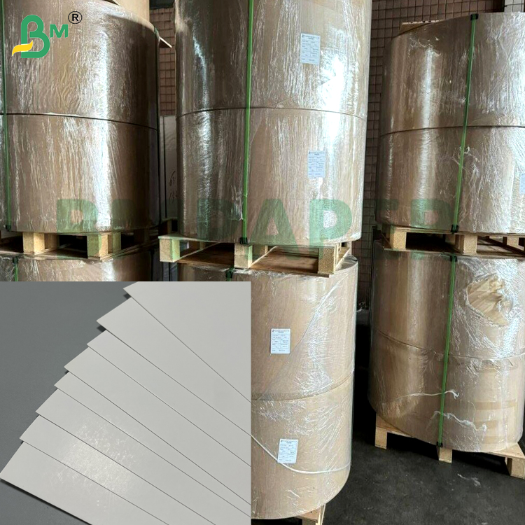 Moisture Resistant High Extensible Food Grade 250gsm 275gsm White Cardboard for  Frozen Food Packaging 