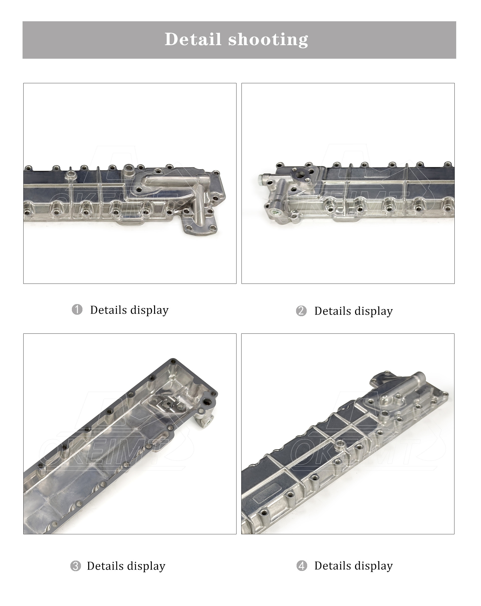1-11281-018-1 Oil Cooler Cover For New Style ISUZU High Quality 6BG1 Rocky175