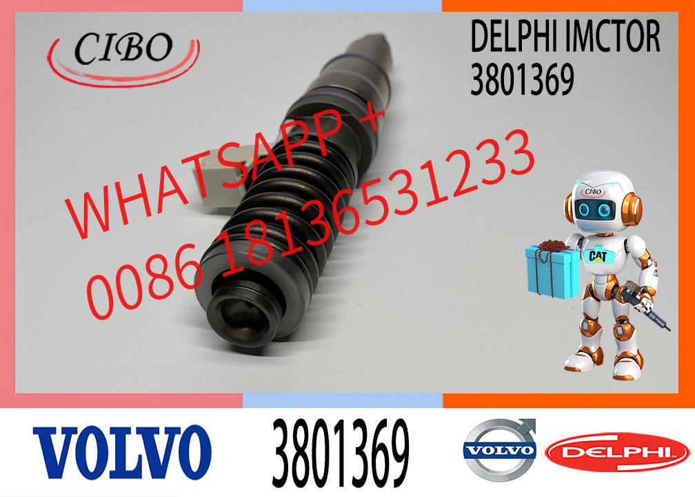 CAL-VOL VOE21379939 4 Pin Diesel FULE Injector 3801369 21159131 21379939 2159131 3847790 BEBE4D18002 BEBE4D27002