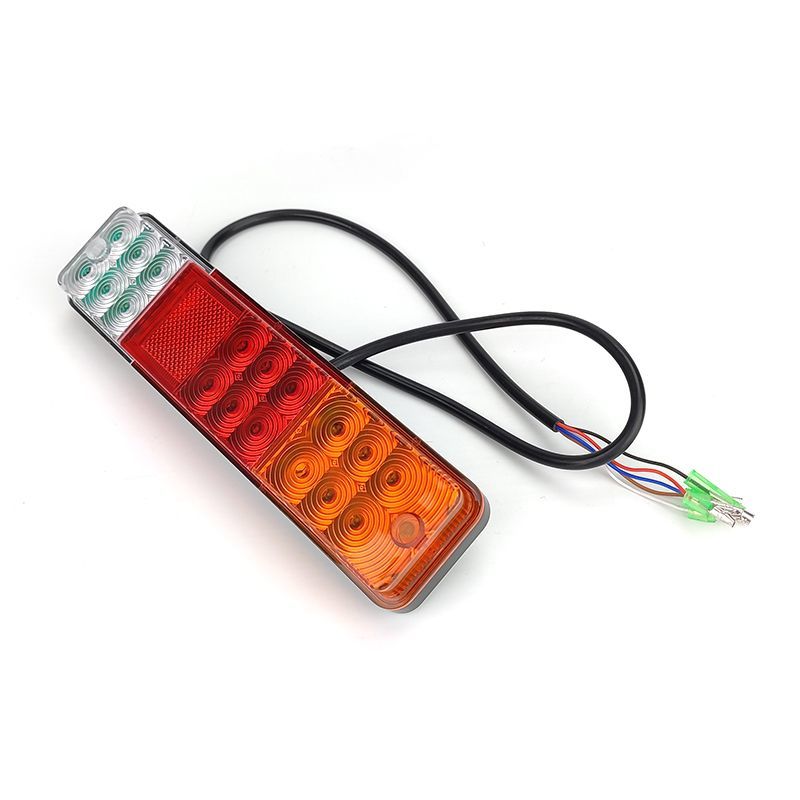 High Quality Forklift Parts 10-80V LED Three Color Rear Light Tail Signal Light