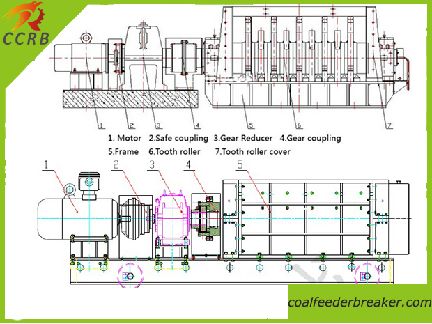 Coal Sizer Drawing