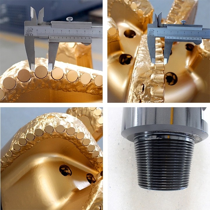 5-7/8" × 7" × 4-½ " PDC Centre Bit Type Hole Enlarger Tricone Drill Bit For Hard Formation