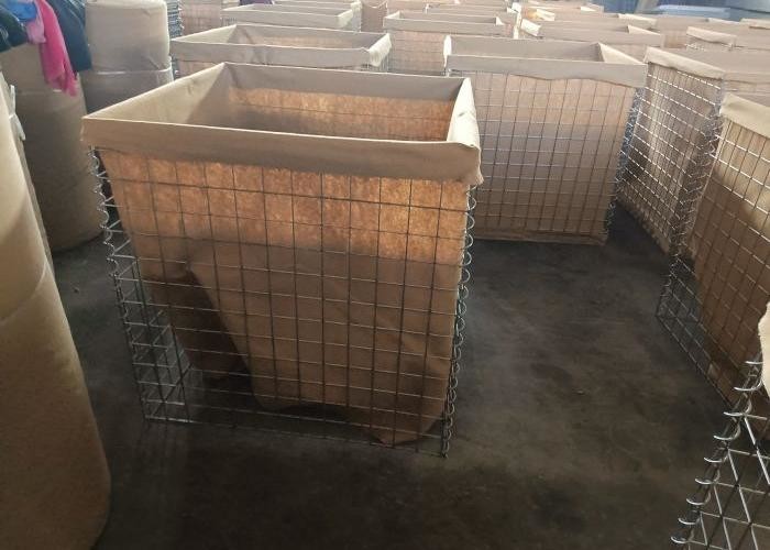 itary  Barrier with 4.0mm 5.0mm Wire Mesh Hot dipped Galvanized Finish Economic Cost