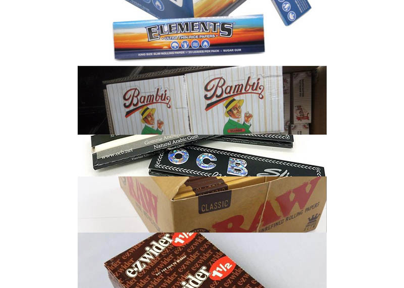 Hornet Dollar Pattern Cigarette Paper Roll Slow Burning Style Translucent
