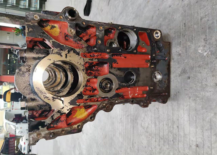 2nd Hand Steel Engine Blocks , 12 Valve Block EP100 For EX300-1 Excavator