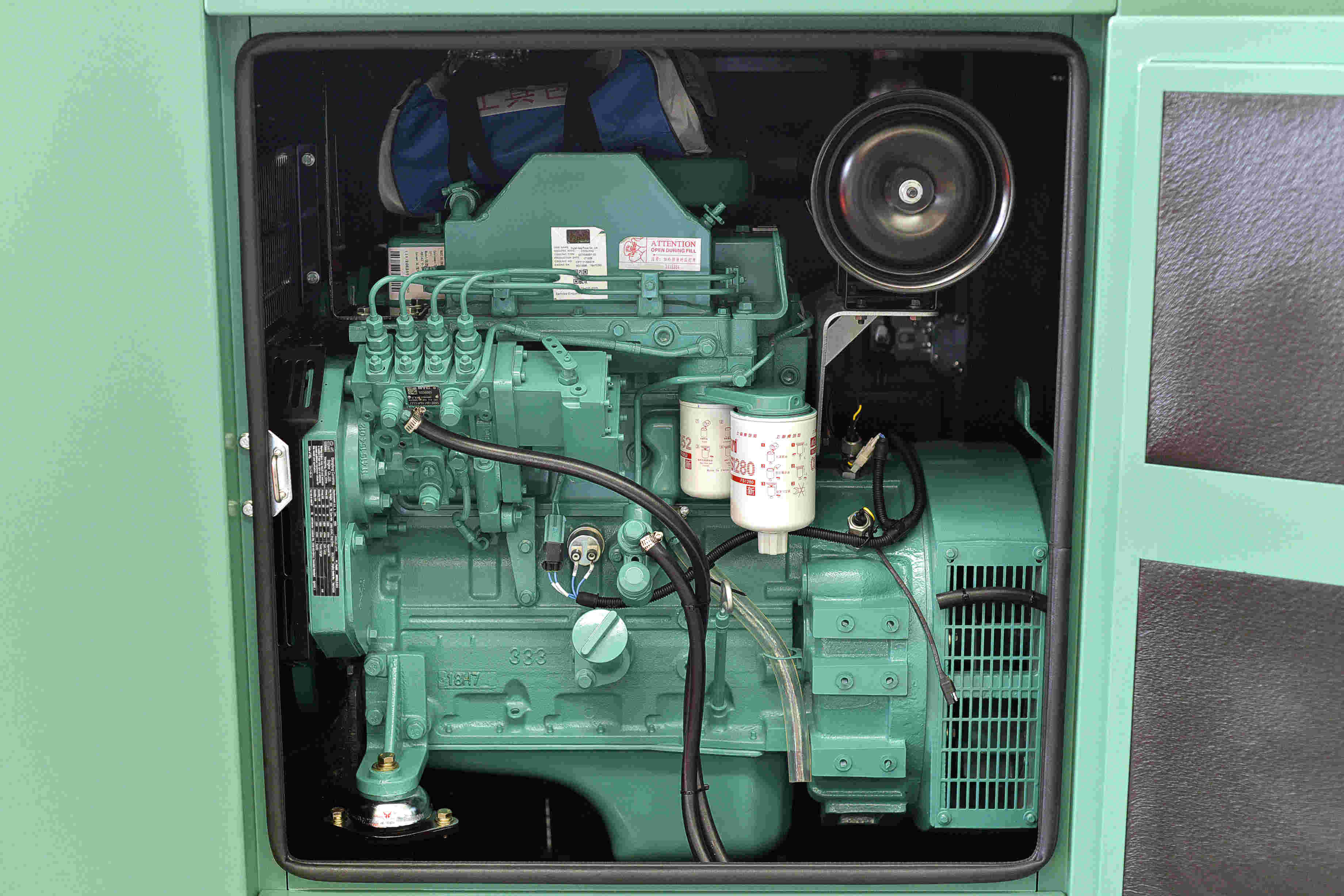 250 Kva 400 Kva Commercial Diesel Generators Silent Dg Set NT855-GA