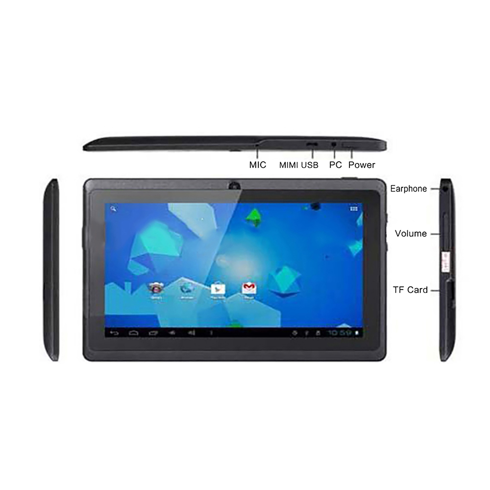 7 inch A33 quad core android tablet best wifi 7" quad core tablet android best cheap 7 inch tablet