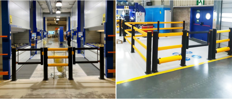 Revolving Door Warehouse Flexible Anti-Collision System FS-2023A