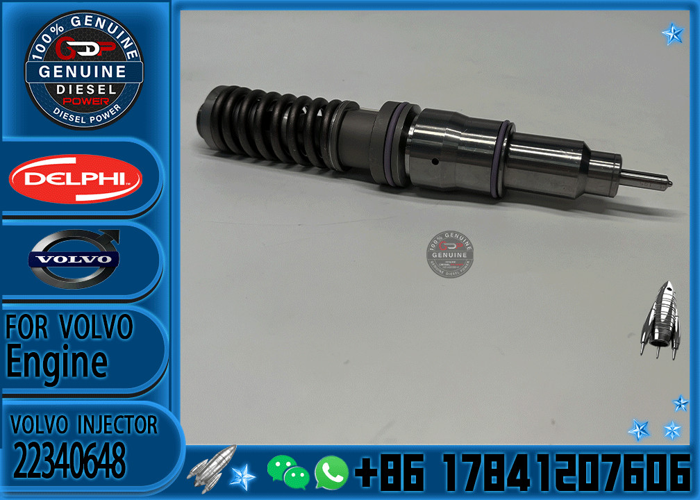 Original diesel Injector 22717956 22340648 21506699 BEBE5G17101BEBE5G17001 E3.4 for VO-LVO MD16 P3622