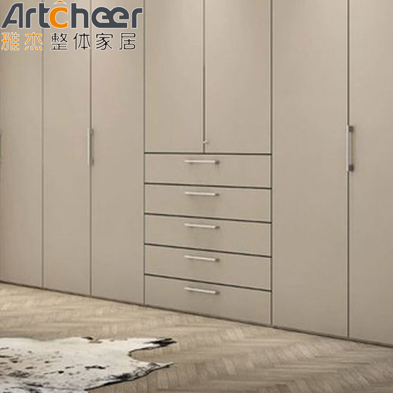 Simple And Economical Bedroom Modular Wardrobe LED Light With Sensor Extendable Design