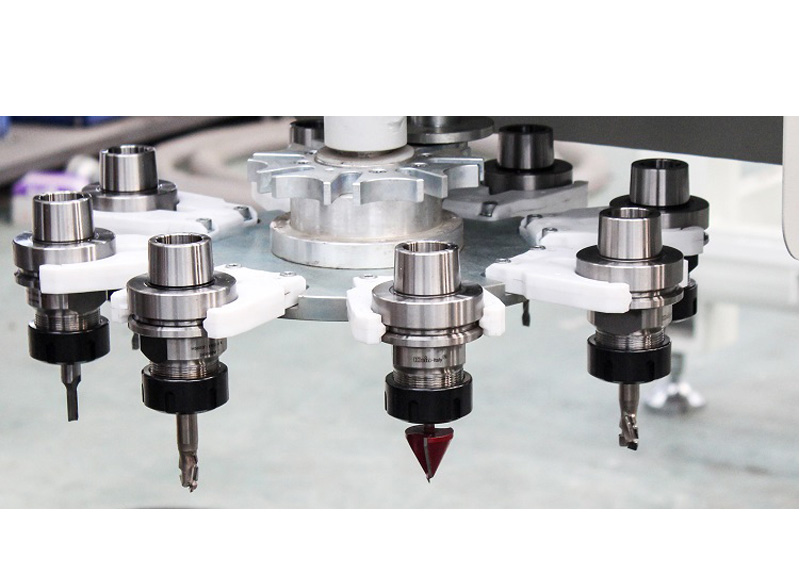 Carousel Tool Change With Drilling Unit Automatic Loading