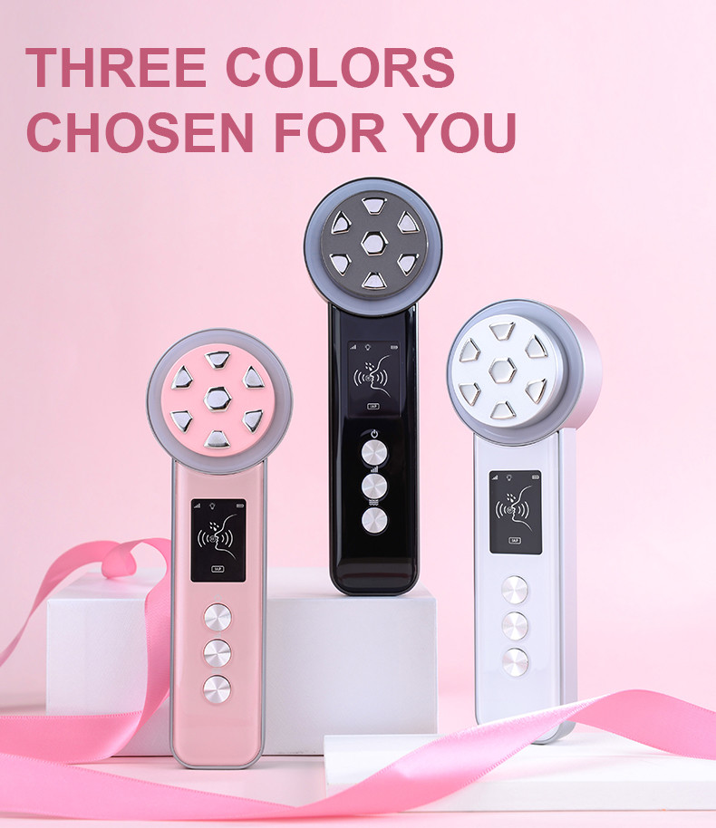 Rf 90KHZ Skin Tightening Ems Microcurrent Face Toner Machine
