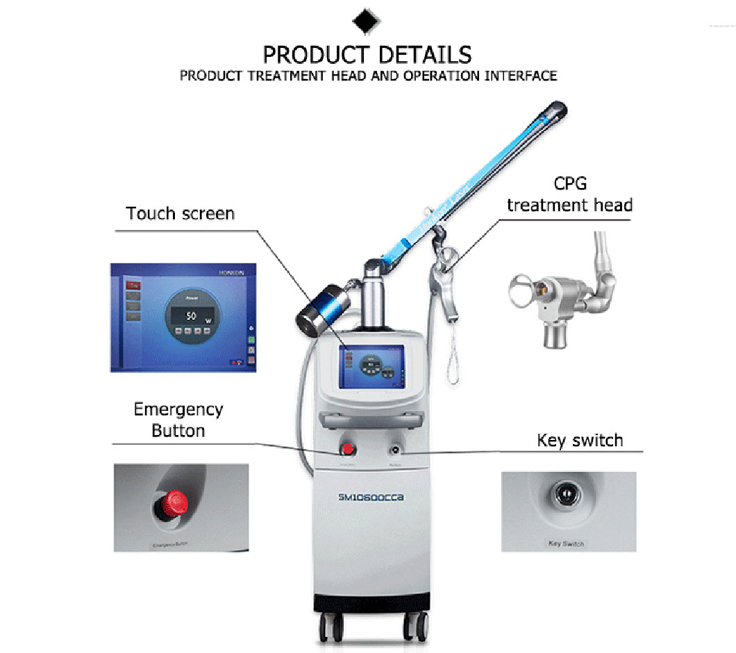 Customized design 10600 nm wavelength 7 hinged joint arm co2 laser module with OEM ODM service