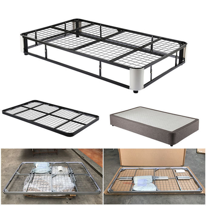 Iron Queen Bed Frame No Box Spring