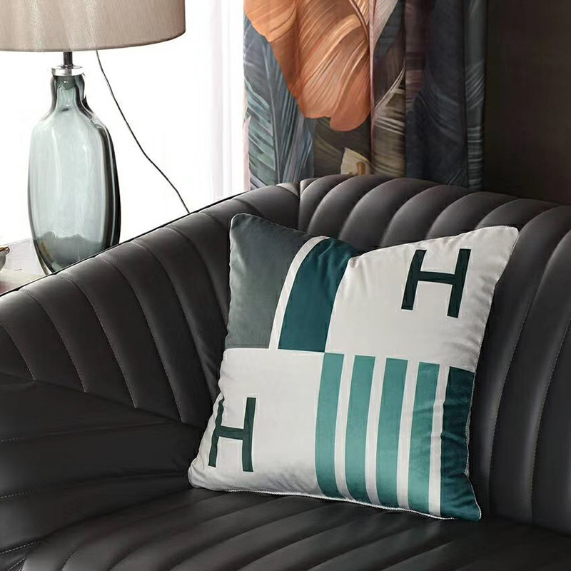 Room Office Cushion Cover Color Combinations 45*45cm Velvet Golden Bedding Pillow Cover