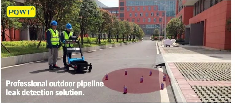 10M Smart Ball Water Leak Detection Trolley PQWT LDC 9m Depth