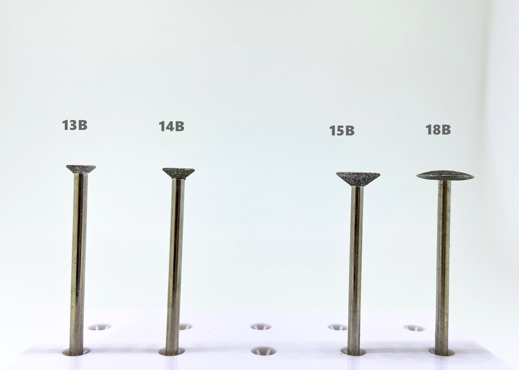 Electroplated Diamond Stone Bur Polishing Inverted Cone Bur Dental Lab Grinding Big Size
