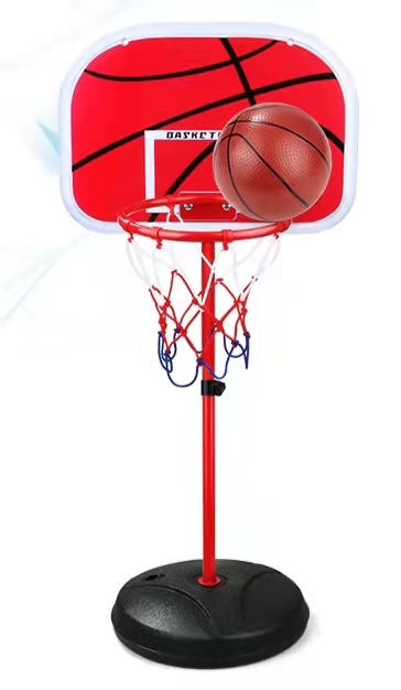 Indoor And Outdoor Iron Basketball Hoop Adjustable And Safety For Boys