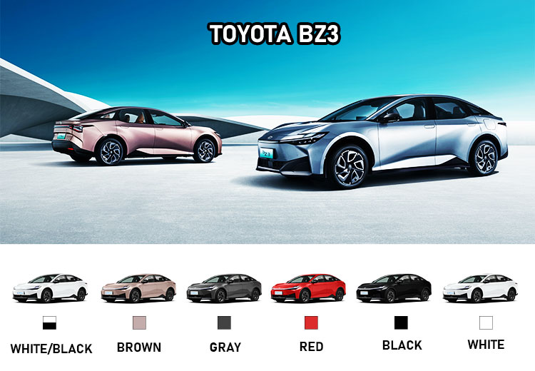 2023 Maximum power kw 100 energy type plug-in hybrid 4X4 AWD TO-YOTA Bz3 global pure electric car