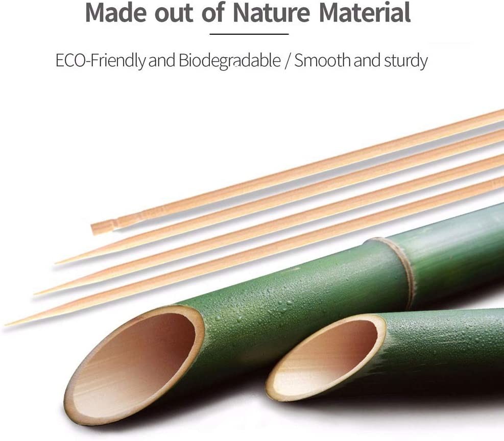 Moso Bamboo 4.7" Two Prong Forks For Wedding