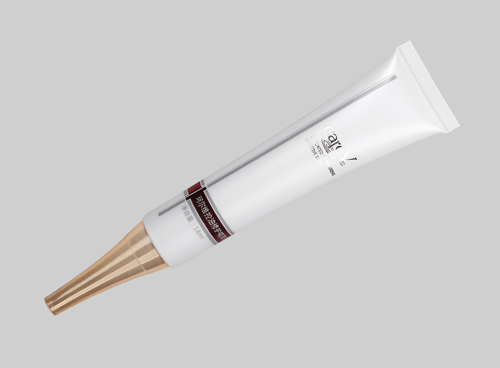 10-30ml D22mm Custom Cosmetic Tubes Eye Cream Plastic Empty Cosmetic Squeeze Tubes With Nozzle