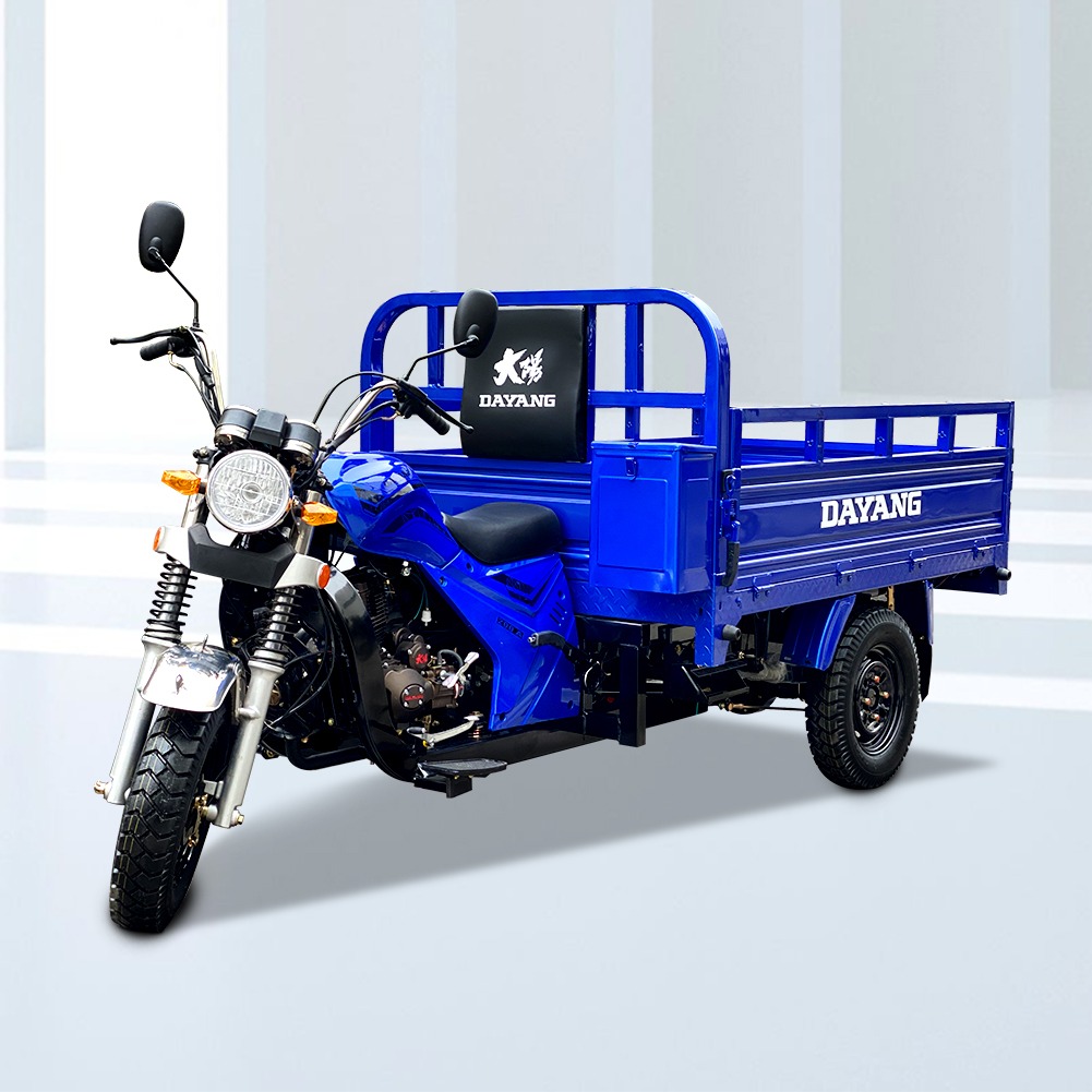 Heavy Loading Truck Cargo Tricycle with 150cc/175cc/200cc Engine and 12V Power Supply
