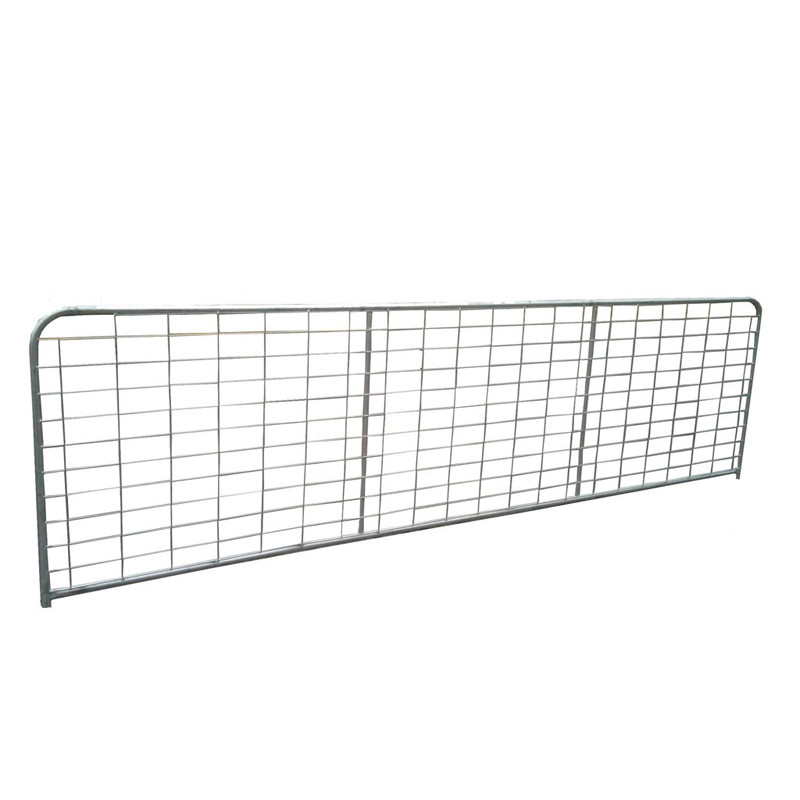 Gate I Stay 8' (2400mm) - Mesh Metal Farm Gates livestock Brisbane Pick up