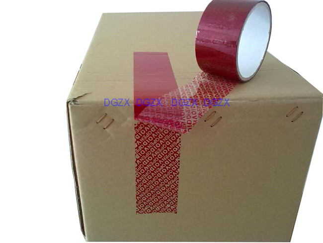 Stock Security Seal Tape Carton Packing Secure Tape For Protecting Your Goods