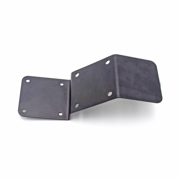 Steel Painting Black Stamping Sheet Metal Parts For Furniture Anti Oxidation