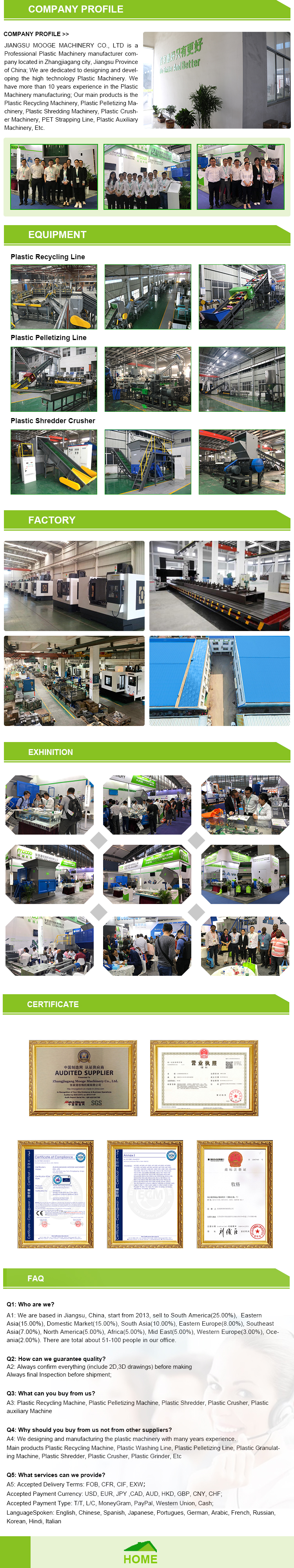 LDPE HDPE Plastic Pelletizing Machine Single Screw PE Granulating Machine