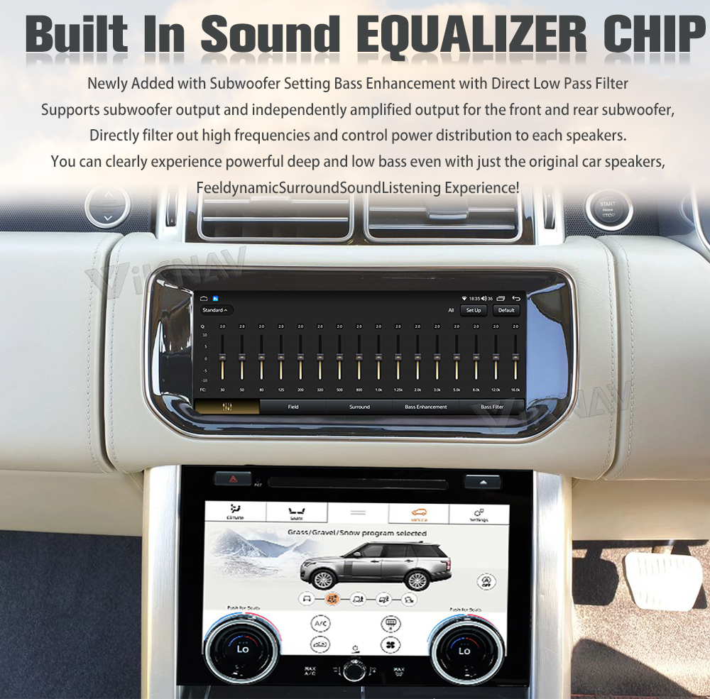 Range Rover L405 Vogue 10.25inch Android 10 Head Unit With Wireless Carplay