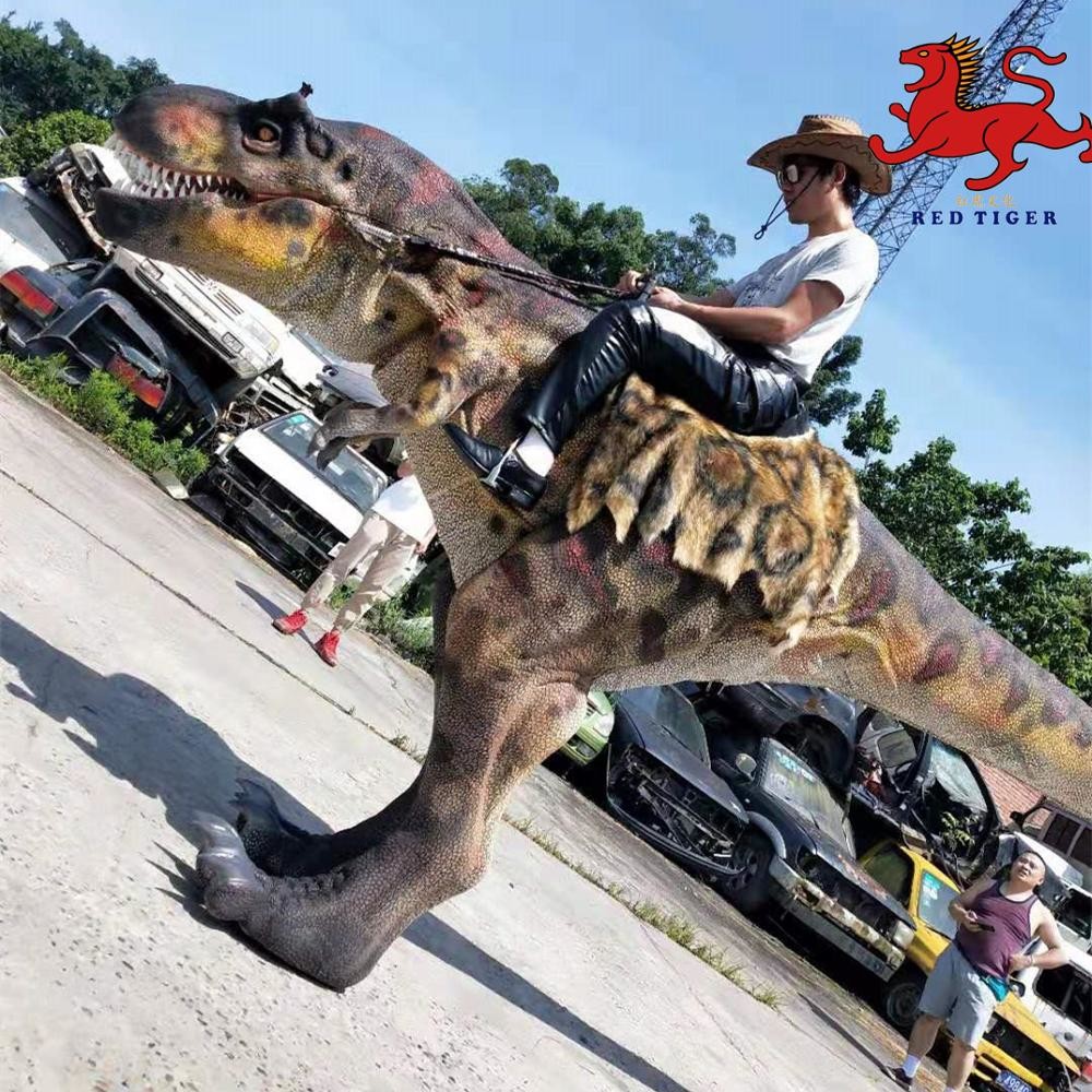 Realistic Walking Dinosaur Costume , Animatronic Walking T Rex Costume