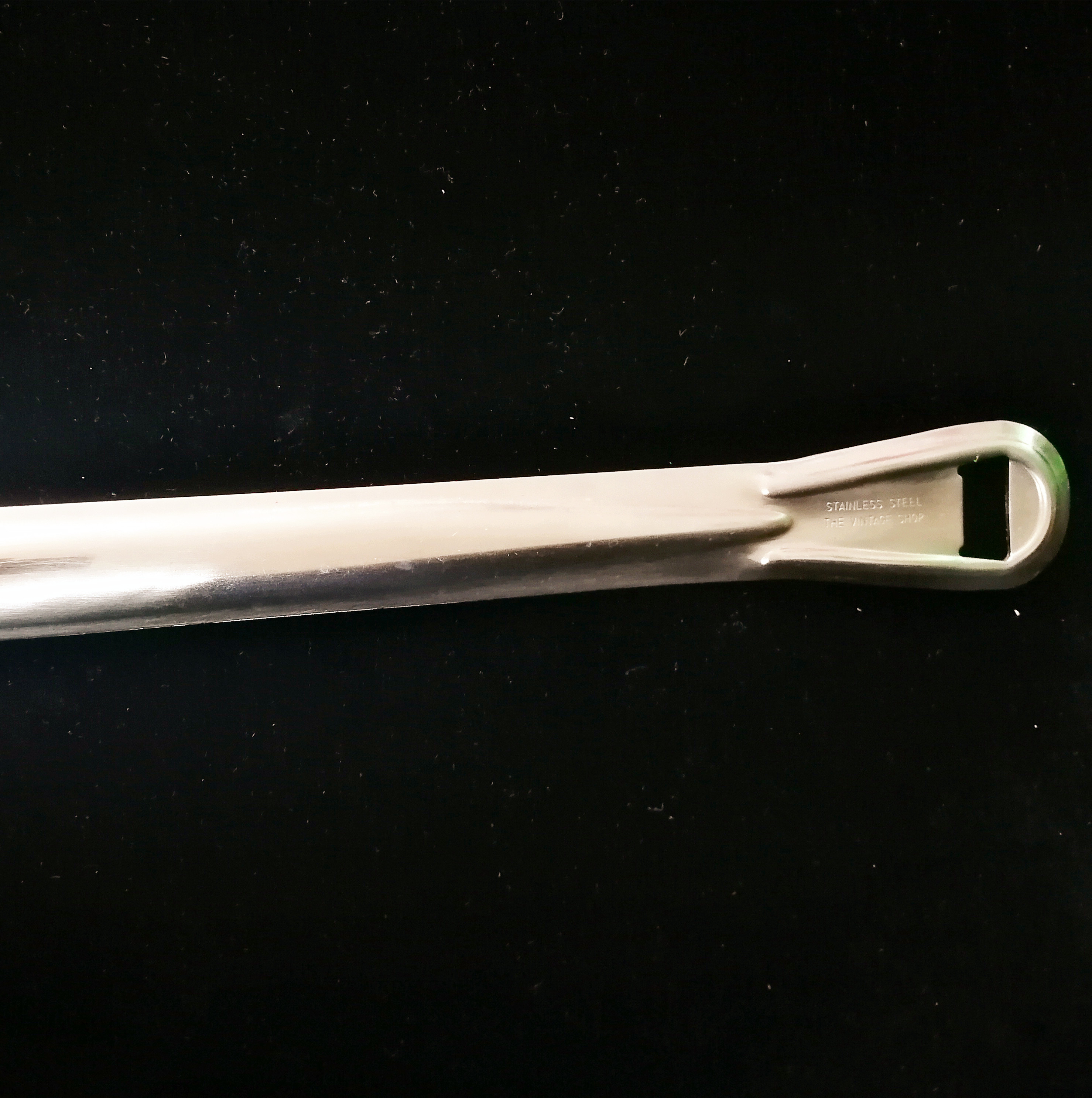 Mixing Stainless Steel Bar Spoon Eco Friendly 215g With Customized Logo