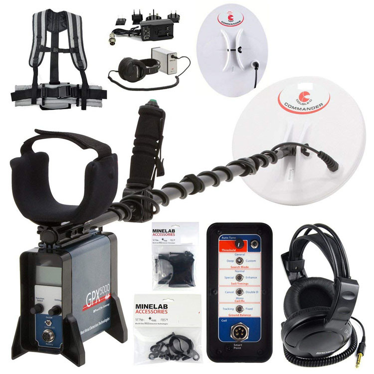Long Rang Underground Metal Detector Digger Treasure Hunter Gold Scanner Gate ZA-GPX5000