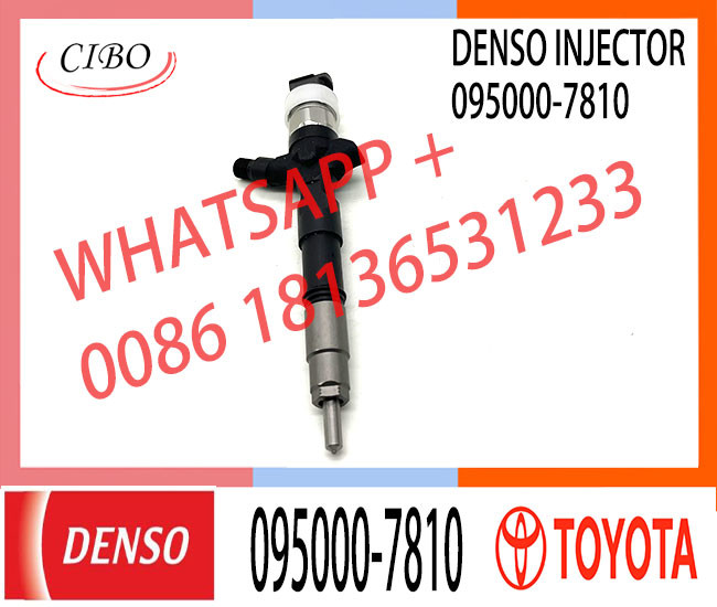 Diesel fuel Common Rail Injector Assembly 2367030290 0950007810 For Toyota Dyna 23670-30290 095000-7810