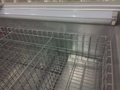 2.1m 1.8m Combined Open Top Island Display Freezer For Supermarket CE ROHS