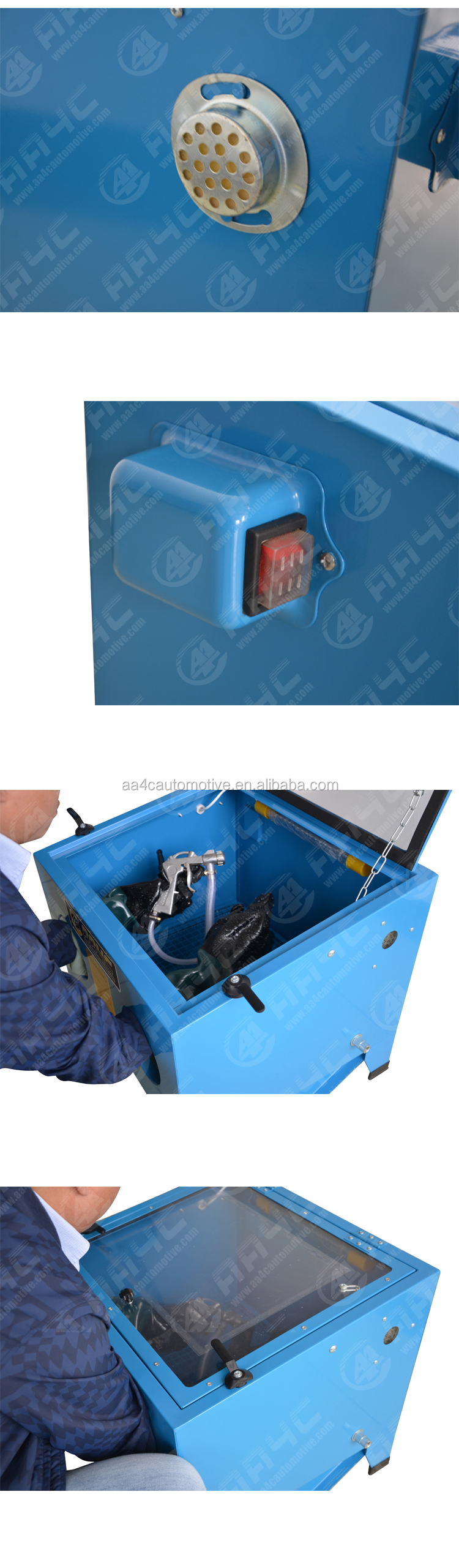 AA4C 90L Bench SANDBLAST CABINET AA-SBC90