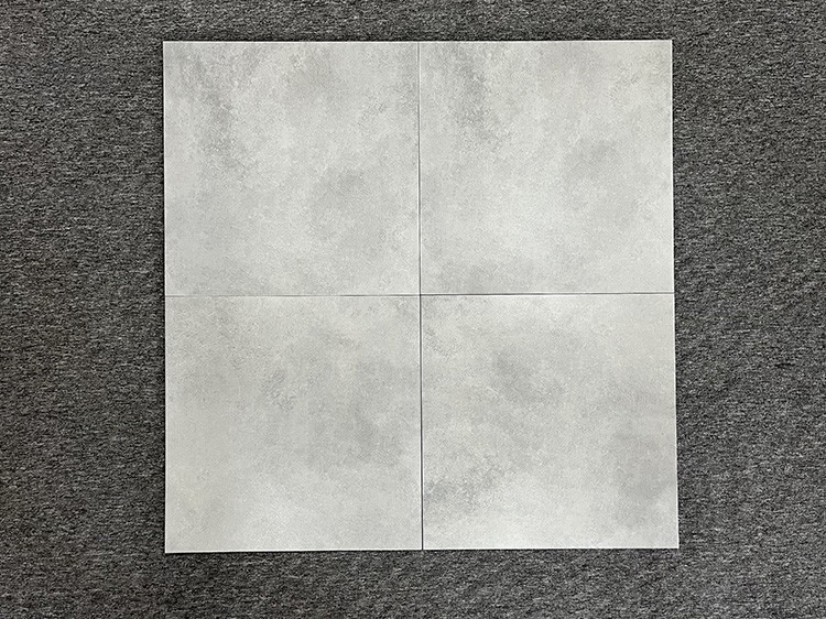 600*600 Rustic Floor Tiles Cement Concrete Look Anti Slip Acid-Resistant
