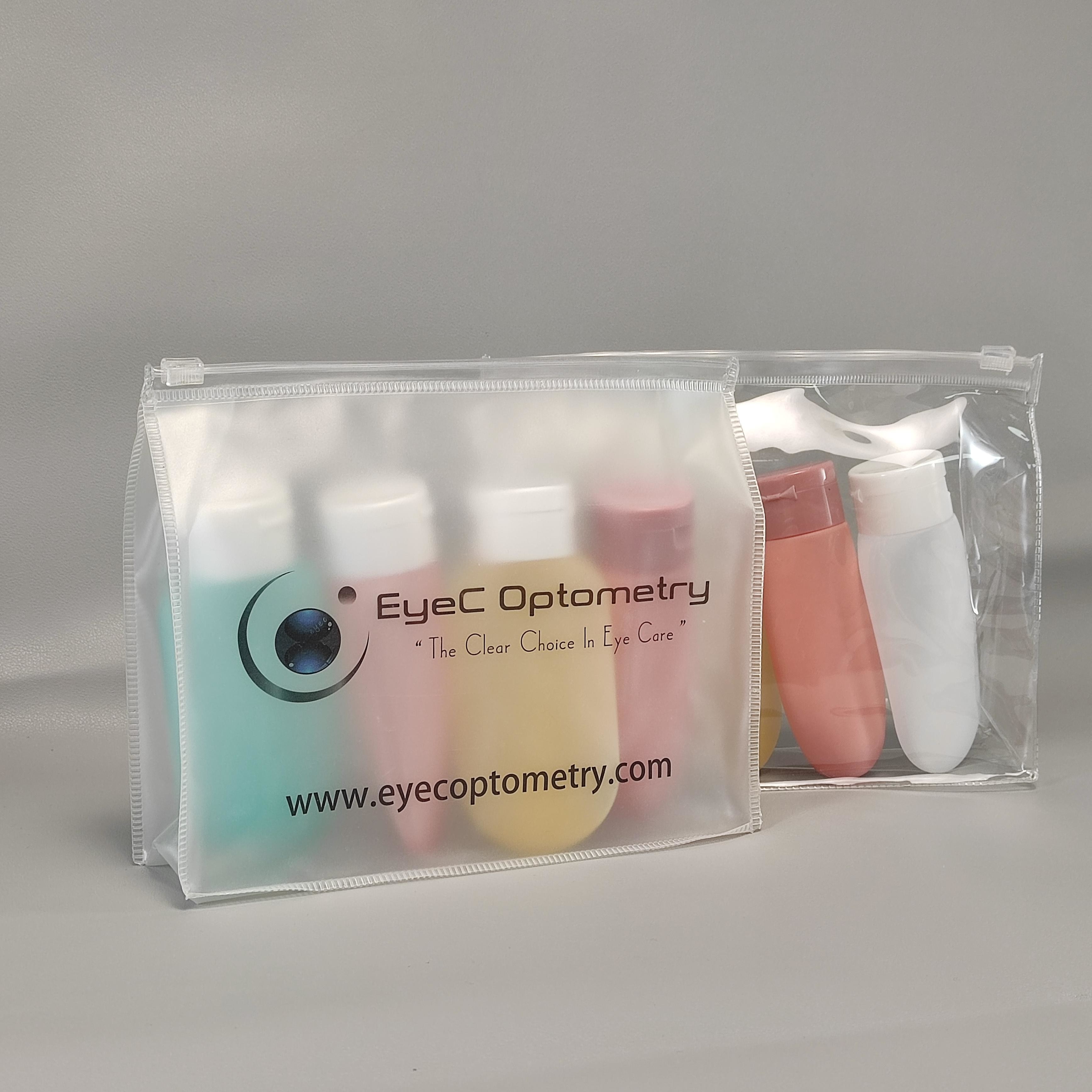 Compact Cosmetic Plastic Bag For Minimalist And Clutter Free Storage