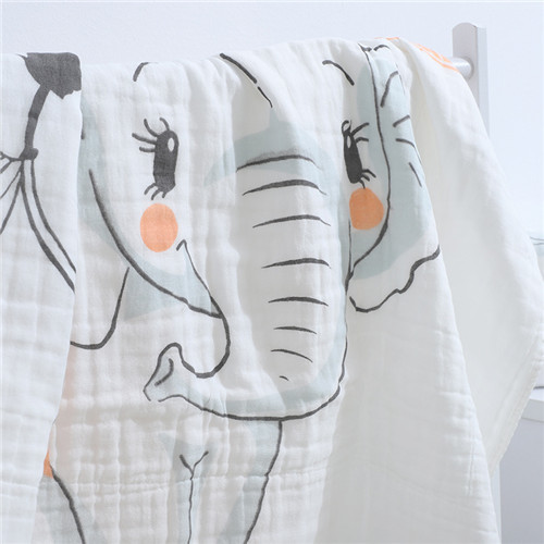 Toddler Lightweight Swaddle Blankets , Personalized Muslin Swaddle Blankets