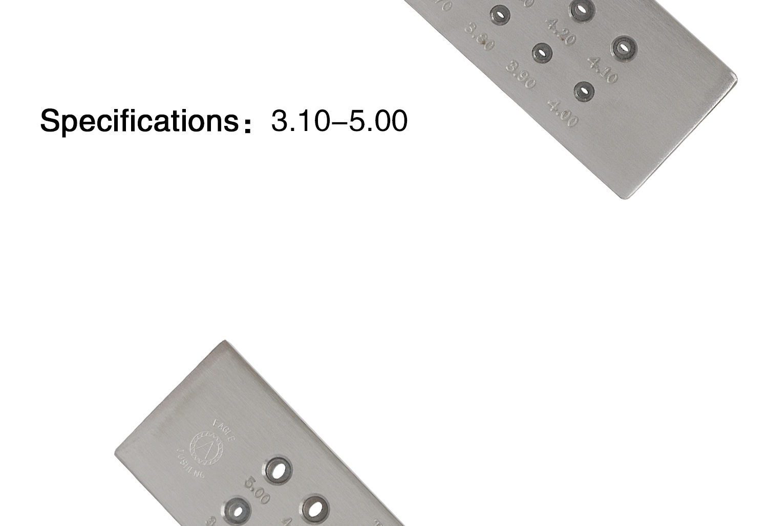 Oval / Small Porosity Wire Tungsten Draw Plate For Jewelry Making
