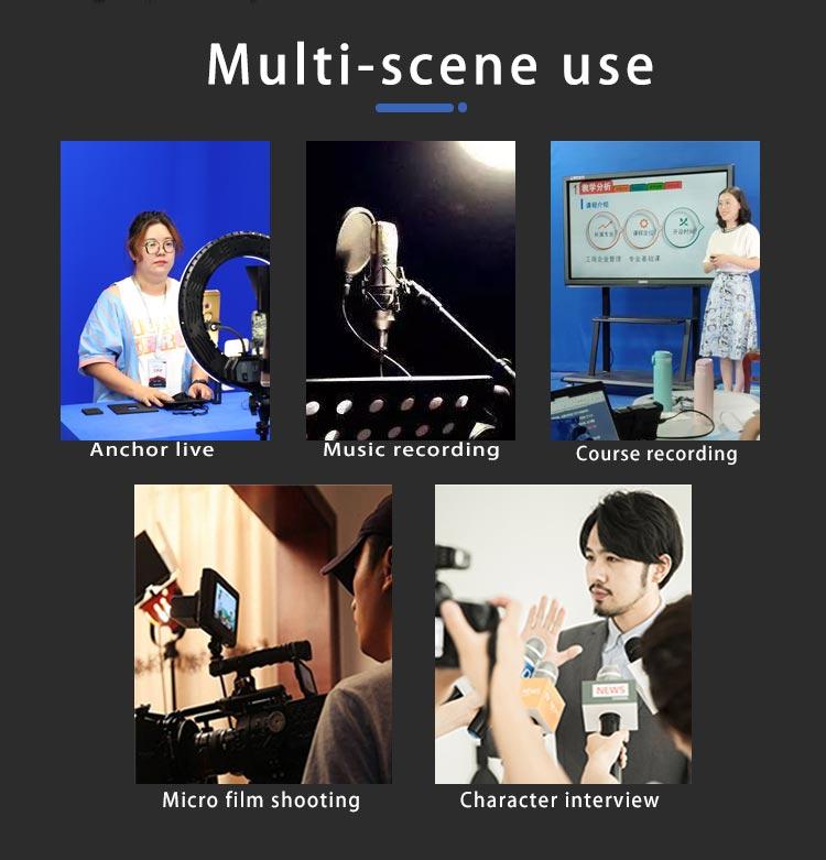 2mm Glass Frame Teleprompter Kit for 24 inch Broadcast Studio and 10-30 feet Distance